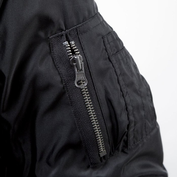 Urban Classics kurtka Hooded Basic Bomber Jacket black (TB1456)