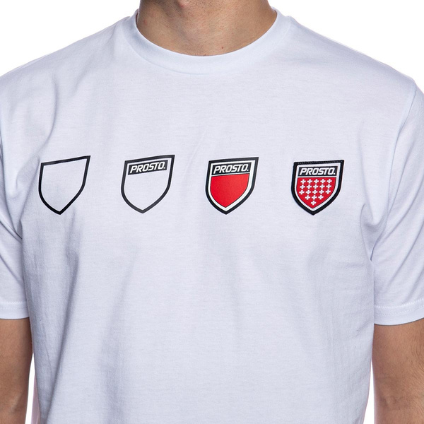 Koszulka Prosto Klasyk T-shirt Proces biała