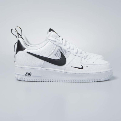 Sneakers buty Nike Air Force 1 '07 LV8 Untility white / white-black-tour yellow (AJ7747-100)