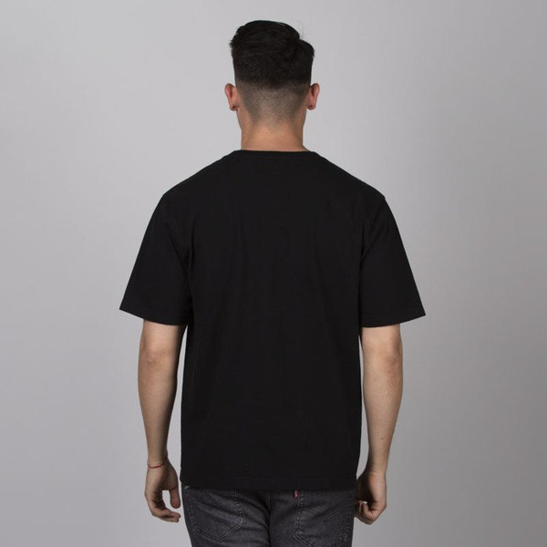 Stussy koszulka Stock S/SL Crew black