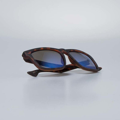 Vans okulary przeciwsłoneczne SQUARED OFF tortoise shell (VN00007ERM6)