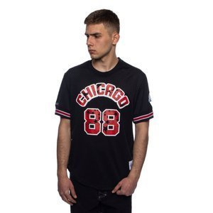 Mitchell & Ness Chicago Bulls All Star black Name & Number Mesh Crewneck