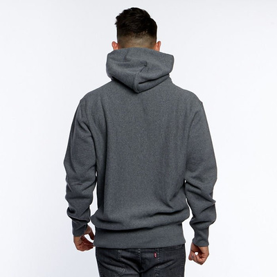 Bluza Champion Small Script Logo Reverse Weave Hoodie dark grey heather