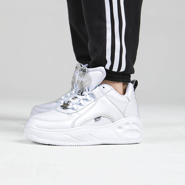 Buty Buffalo London Flat SMPL Shoes białe (BN16303791)