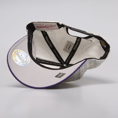 Mitchell & Ness snapback Los Angeles Lakers white / purple No Rest Snapback