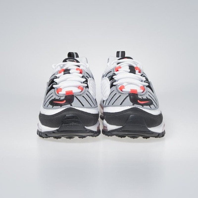 Sneakers buty damskie Nike Air Max 98 white/solar red-dust AH6799-104