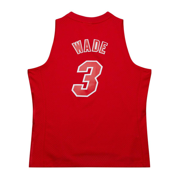 Mitchell & Ness Miami Heat #3 Dwyane Wade Swingman Jersey scarlet