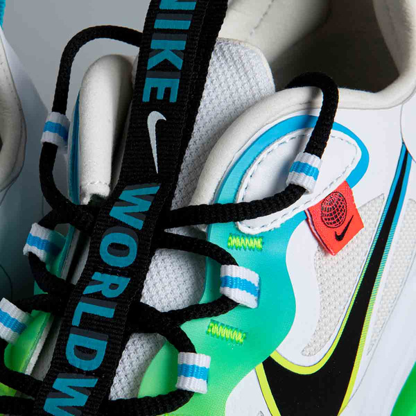 Sneakers buty Nike Air Max 270 React WW białe (CK6457-100)