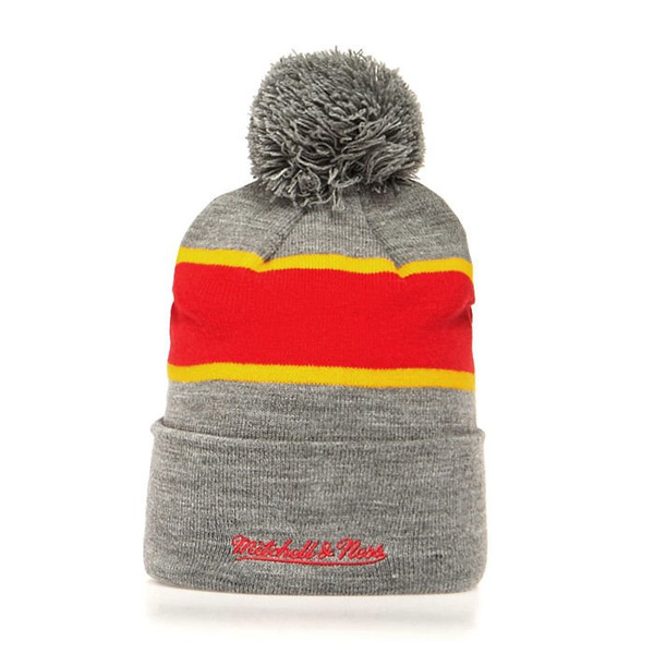 Czapka zimowa Mitchell & Ness Houston Rockets Beanie grey/red Team Tone Knit