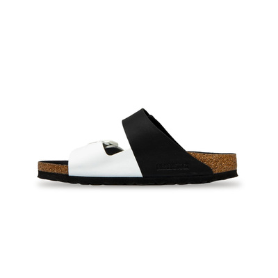 Slide WMNS Birkenstock Arizona Split Narrow Fit black/white (1019712)
