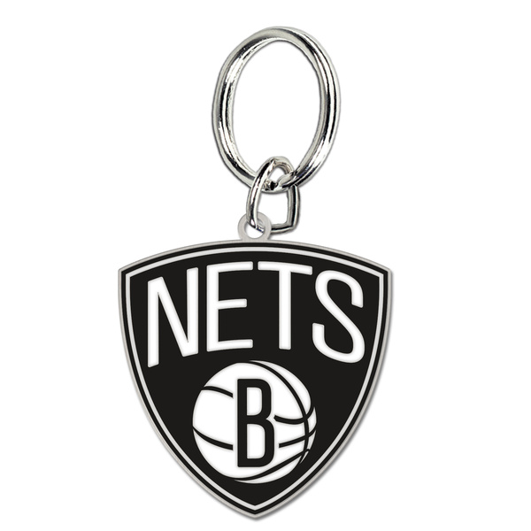 Brelok WinCraft NBA Cloisonne Key Ring Carded Brooklyn Nets