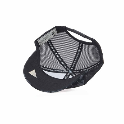 Cayler & Sons WHITE LABEL Statement Black Roses Curved Trucker Cap black/mc