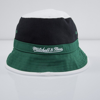 Mitchell & Ness kapelusz bucket hat Boston Celtics black/green Colour Block U128Z