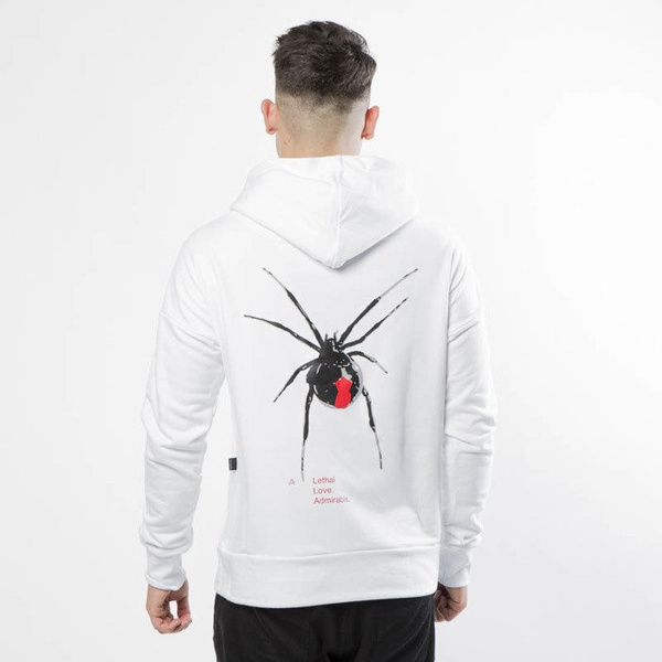 Admirable Bluza Hoodie Lethal white