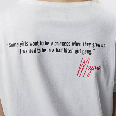 Majors women t-shirt B Gang white
