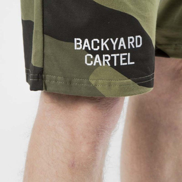 Szorty Backyard Cartel Shorts Trigger khaki SS2018