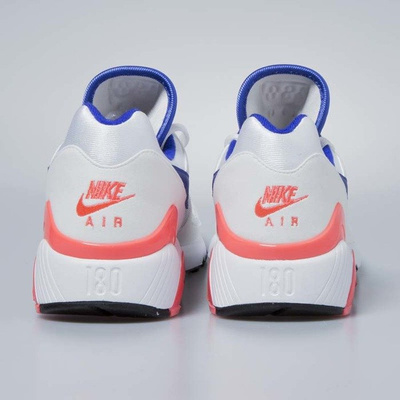 Buty Nike Air Max 180 white / ultramarine - solar red 615287-100