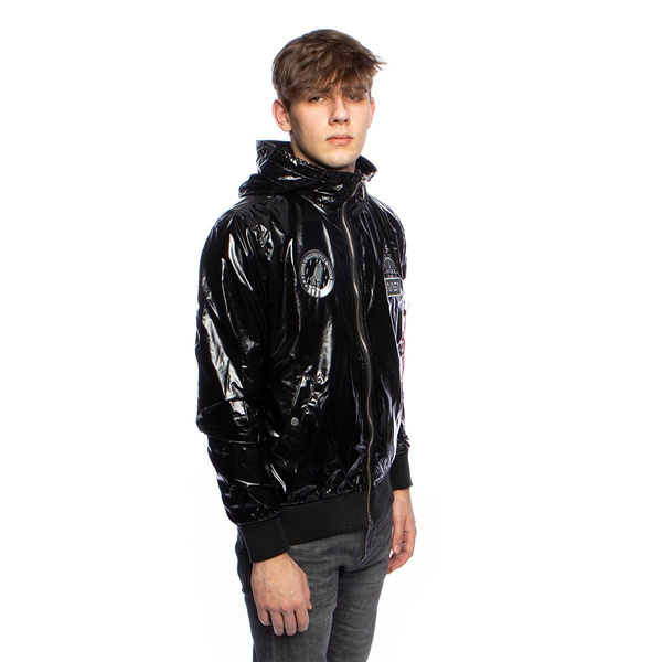 Kurtka Alpha Industries Bomber MA-1 LW Hooded NASA Jacket czarna