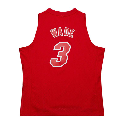 Mitchell & Ness Miami Heat #3 Dwyane Wade Swingman Jersey scarlet