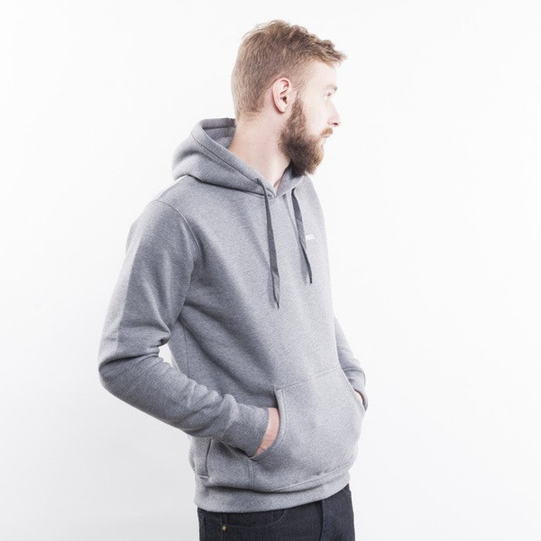 Prosto bluza Hoody Back Shield grey