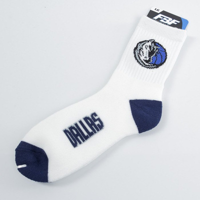 FBF skarpety NBA Dallas Mavericks A501 White