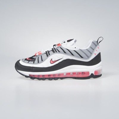 Sneakers buty damskie Nike Air Max 98 white/solar red-dust AH6799-104