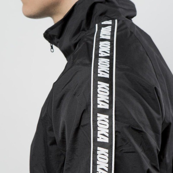 Koka kurtka Tracksuit Zip Tape black