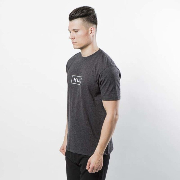 Koszulka Huf Bar Logo Embroidered Tee black