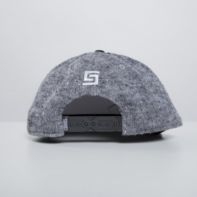 Crooks & Castles snapback cap Team Crooks speckle grey / black