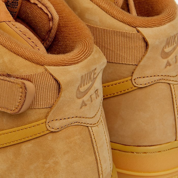 Sneakers buty Nike Air Force 1 High '07 WB flax/wheat-gum light brown (CJ9178-200)