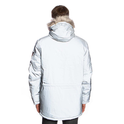 Winter Jacket Ellesse Mazzo Parka Jacket reflective
