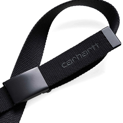 Pasek Carhartt WIP Script Belt Tonal czarny