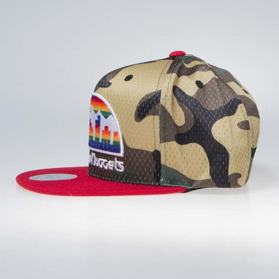 Czapka Mitchell & Denver Nuggets Woodland Snapback Cover camo