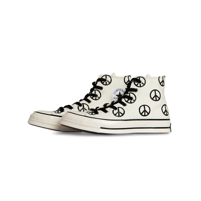 Sneakers Converse Chuck 70 Hi egret/egret/black/egret (167912C)
