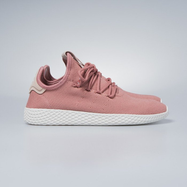 Sneakers buty damskie Adidas Originals Pharrell Williams Tennis HU ash pink / ash pink / chalk white DB2552