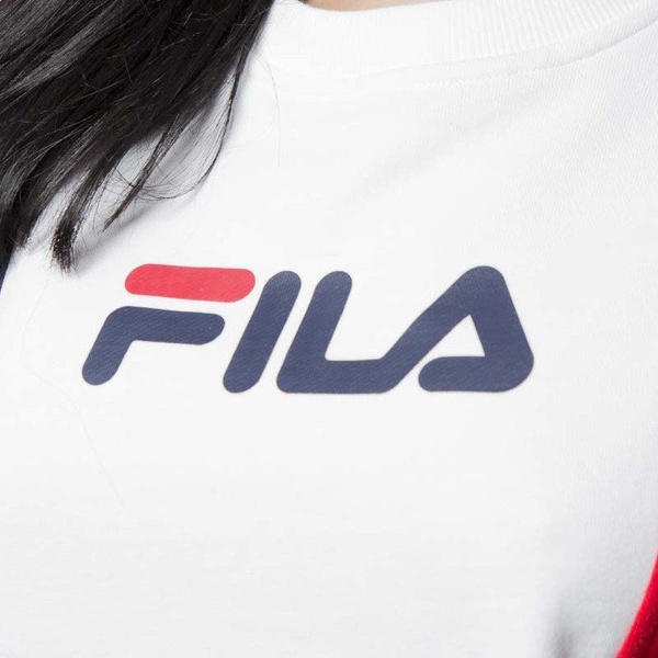 Fila bluza damska Sidra Crewneck peach/white/red
