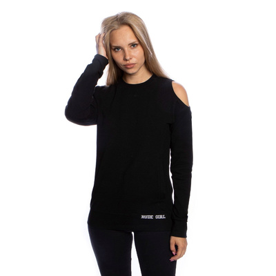 Bluza damska Jungmob Rude Girl Sweatshirt czarna