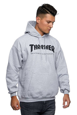 Bluza Thrasher Skate Mag Hoodie szara