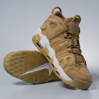 Sneakers buty Nike Air More Uptempo Premium flax / flax-phantom AA4060-200
