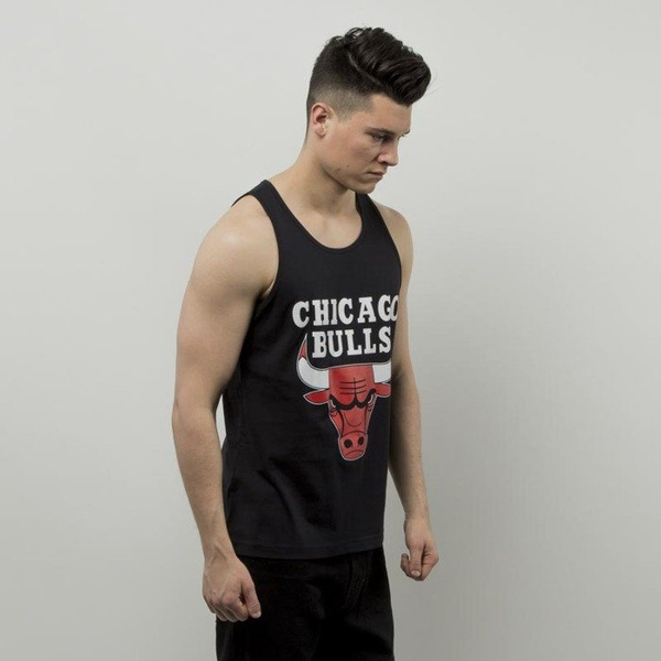 Koszulka Mitchell & Ness tank top Chicago Bulls black Team Logo