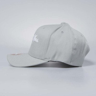 Czapka Mitchell & Ness snapback Own Brand silver cloud Pinscript High Crown110