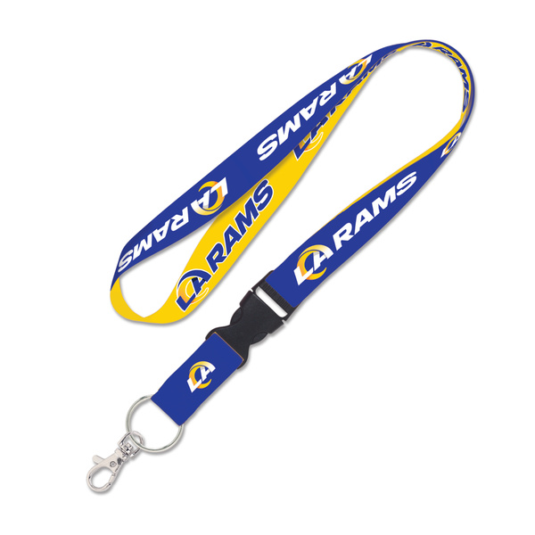 Smycz WinCraft NFL Lanyard w/detachable buckle 1" Los Angeles Rams