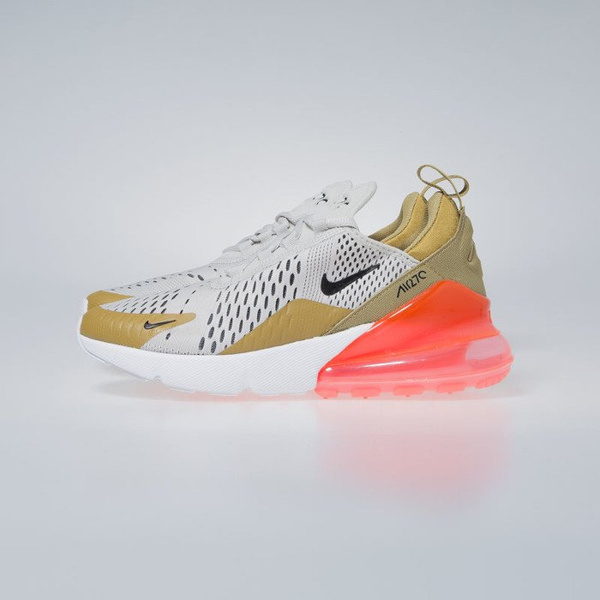 Sneakers Buty damskie Air Max 270 flt gold / black - light bone AH6789-700