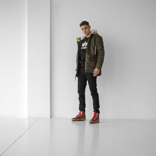 Kurtka Alpha Industries N3-B3 dark green