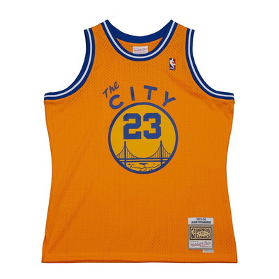 Koszulka Mitchell & Ness Golden State Warriors #23 Jason Richardson Swingman Jersey  yellow