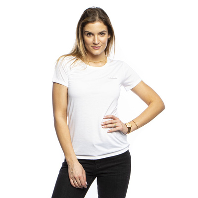 Koszulka damska Columbia Lava Lake II SS Tee biała