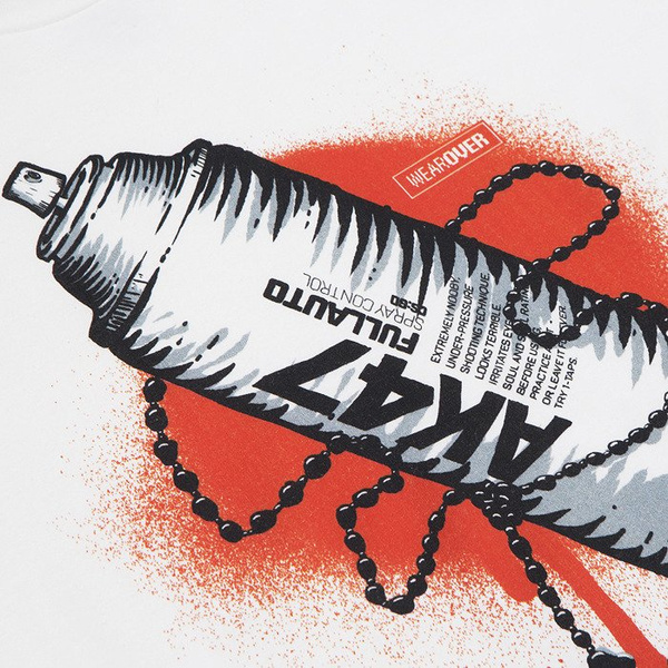 Koszulka WearOver T-shirt Pray'n'Spray white