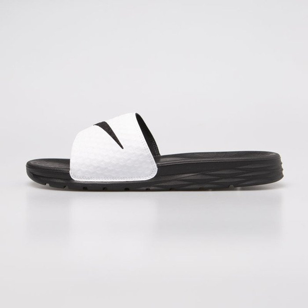 Klapki Nike Benassi Solarsoft white / black (705474-100)