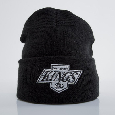 Mitchell & Ness czapka zimowa Los Angeles Kings black Team Logo Cuff EU785