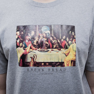 Cayler & Sons koszulka Break Bread grey heather / mc (CAY-SS15-AP-26-01)